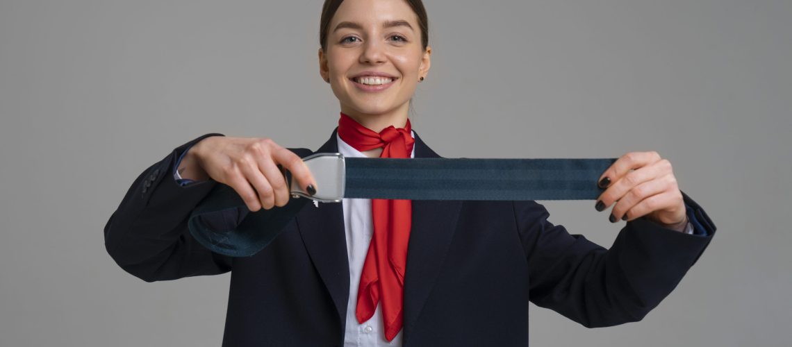 portrait-flight-attendant-with-safety-belt